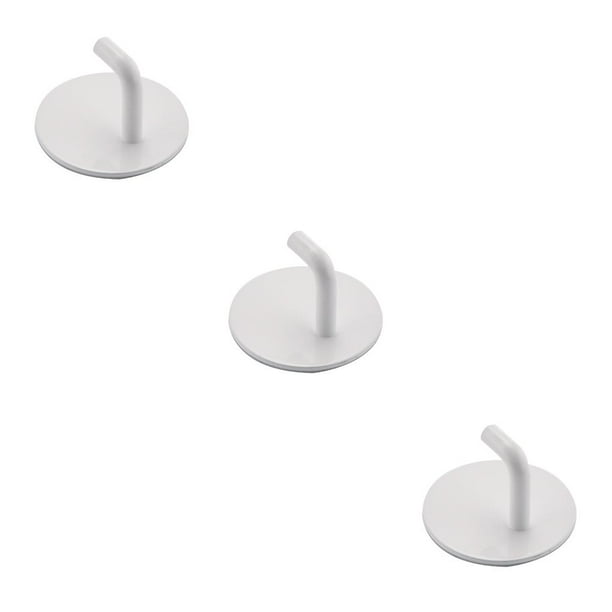 Bearachild Colgador de pared autoadhesivo de acero inoxidable para el hogar, dormitorio, baño, cocina, gorro colgante, bufanda, gancho para Type4 NO4