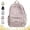 Pink, variant on Cute Lace Backpack, Coquette Aesthetic Polka Dot Backpack | Kawaii Backpack for Women, Large Laptop Daypack Kawaii Supplie with Bow Accessories(Yellow)