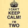 thumbnail image 3 of CafePress - I Can't Keep Calm I'm Two T Shirt - Cute Toddler T-Shirt, 100% Cotton, 3 of 4