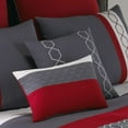 thumbnail image 4 of Riverbrook Home 81048 Cypress King Size Bed Comforter Set, Red - 8 Piece, 4 of 5