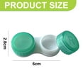 thumbnail image 2 of Contact Lens Case, Leak-Proof Packaging, Suitable for Outdoor Mini Contact Lens Case Screw Topgreen, 2 of 5