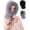 Multicolor-1, variant on Balaclava Women 3 in 1 Knit Fleece Winter Ski Mask Windproof Drawstring Hood Scarf Face Cover Hat Multi Colors