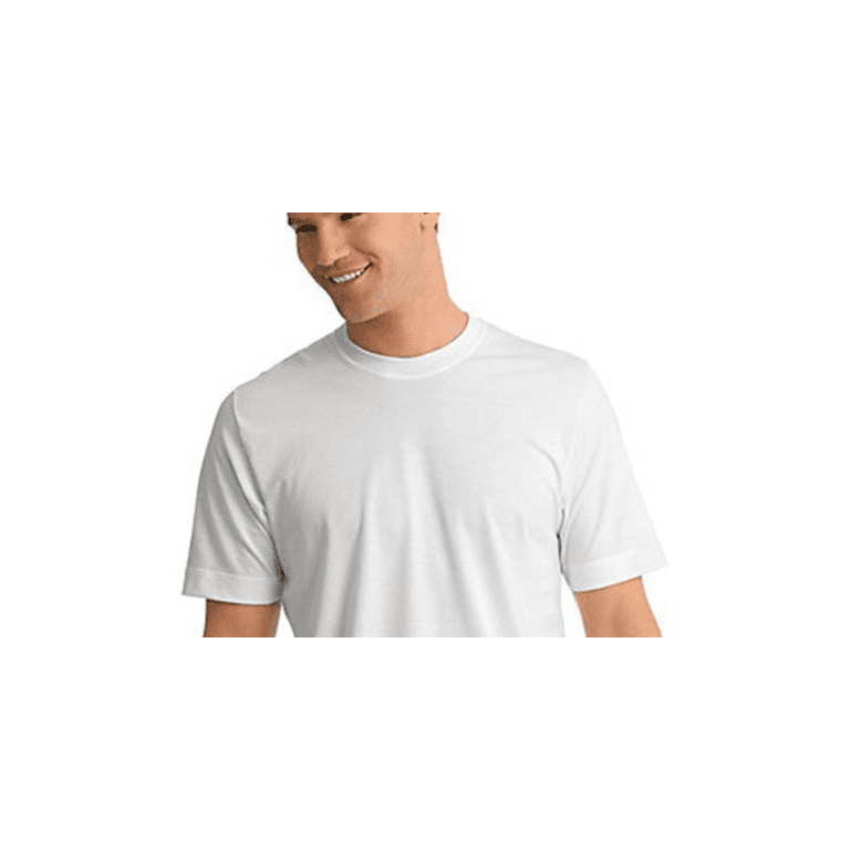 Jockey Men s T Shirts Staycool Crew Neck T Shirt 2 Pack White Size Medium Walmart