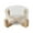 As Shown, variant on Creative Glass Salad Bowl with Wood Stand for Snacks and Fruits
