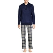 U.S. Polo Assn. Men's Microfleece Pants and Long Sleeve Hoodie Set, 2-Piece