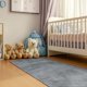 thumbnail image 3 of Alfombra Runner de Peluche Jinchan 61x152 cm Suave Antideslizante Gris, 3 of 8