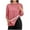 #Red, variant on Otvok Fashion Womens 3/4 Sleeve T-Shirt Casual Print Round Neck Top Blouse