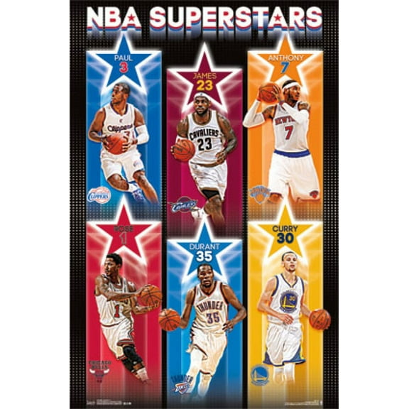 NBA - Superstars 14 Poster Print (24 x 36)