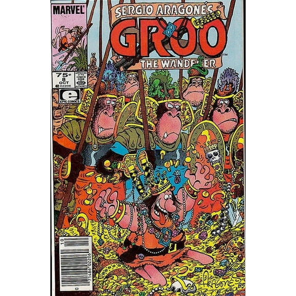 Groo the Wanderer #8 (Newsstand) VF ; Epic Comic Book