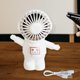 thumbnail image 3 of 5x Ventilador de Mano Personal Maquillaje Ventilador Facial USB Recargable Enfriador de Aire Mini Pequeño Ventilador Portátil Ventilador de Bolsillo P 5 piezas, 3 of 5
