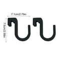 thumbnail image 2 of Car Seat Headrest Hook 6 Pack Hanger Universal Vehicle Car Storage Organizer for Handbag Purse Coat J Type, 2 of 4