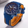 thumbnail image 5 of Reloj para hombre, multifuncional, resistente al agua, de cuarzo, deportivo, luminoso, con cinta de silicona, reloj para hombre, 5 of 5