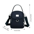 Women Shoulder Bag Simple Style Crossbody Bag Cute Satchel Bag 3 Layer
