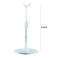 thumbnail image 3 of Milaget Support Universel pour Poupée, Support Stable pour Marionnette de 36 cm à 48 cm, Accessoire Blanc, 3 of 4