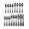 thumbnail image 3 of Cambridge Silversmiths Stockton Black Mirror 20-Piece Flatware Set, Service for 4, 3 of 3