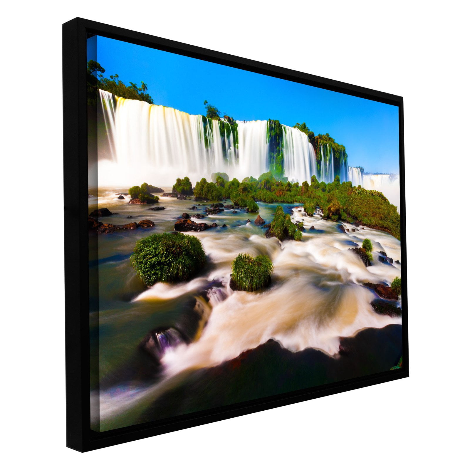 Cody York "Brazil 2" Floater-Framed Gallery-Wrapped Canvas