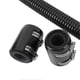 thumbnail image 4 of 36 Inch Stainless Steel Flexible Radiator Hose Kit with Billet Clamps, Universal Flexible Radiator Coolant Hoses, Black, 4 of 4