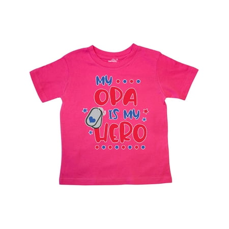 

Inktastic Memorial Day My Opa is My Hero Gift Toddler Boy or Toddler Girl T-Shirt