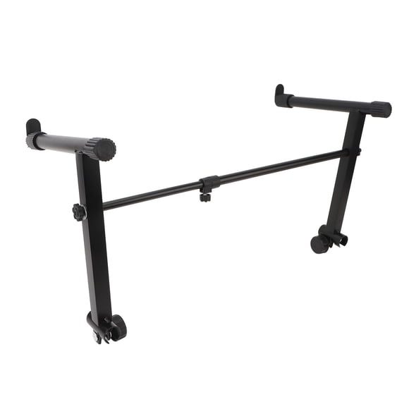 Adaptador de extensión de Soporte de Teclado, Estructura de Metal de Soporte de Teclado de piano 42-75 cm Diseño Desmontable de Rango de Ancho para Estante de Instrumentos de
