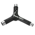 thumbnail image 1 of Unique Bargains All-In-One Skate Tool Multi-Function Portable Skateboard Tool Y Tool, Black, 1 of 4