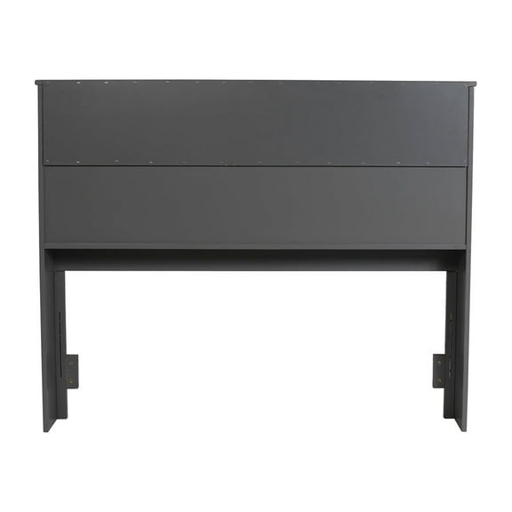 AFI Newport Headboard with Turbo Charger-Finish:Grey,Size:Full
