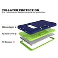 thumbnail image 5 of Case for LG G Pad 5 10.1 inch , Mignova Hybrid Shockproof Rugged Anti-Impact Protection Cover Built in Kickstand for LG G Pad 5 10.1 inch 2019 Released(Navy+Green), 5 of 6