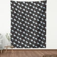 thumbnail image 4 of Ambesonne Fox Fabric by the Yard Upholstery, Sleeping Animal and Branches, 2 Yards, Charcoal Grey Multicolor, 4 of 5