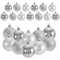 thumbnail image 3 of Christmas Ball Ornaments Shatterproof Set, 24 pcs Xmas Tree Balls, Plastic Christmas Ornament Baubles, Unbreakable Holiday Decorations for Indoor Outdoor 2.36 Inch, 3 of 4
