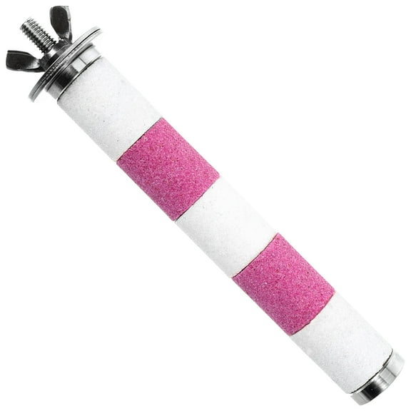 WRITWAA Large Bird Parrot Perch with Nail Filing Stick, Assorted Colors, and , 1 Piece