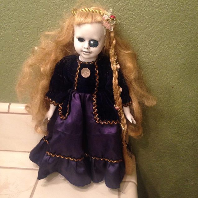 rapunzel porcelain doll