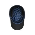 thumbnail image 3 of Wigens Kent 100% Wool Baseball Cap with Earflaps Dark Blue, 3 of 4