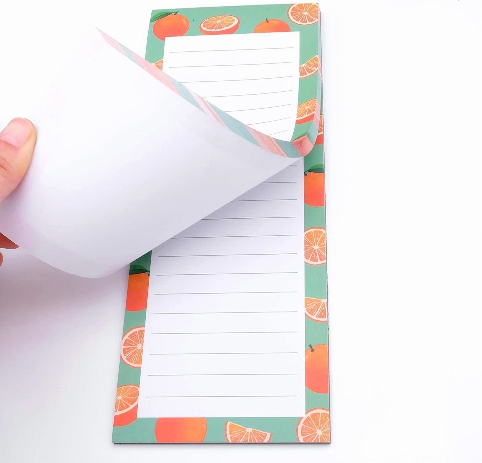 CRESTIN- 4 Large Magnetic Notepads – Shopping List, To-Do Large 4 Pack -Style 2