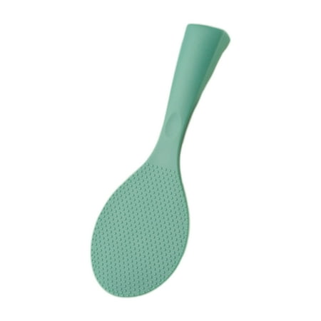 

Bigstone Rice Spoon Food Grade Heat-resistant Silicone Creative Vertical Style Rice Paddle Spoon Kitchen Gadget for Home