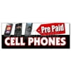 PREPAID CELL PHONES DECAL sticker calling cards disposable long distance