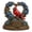 A, variant on Cardinal Bird Memorial Ornament Heart Wreath Decor Remembrance Table, Heartfelt Memorial Gift