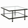 thumbnail image 6 of Evelyn&Zoe Inez 32" Wide Square Coffee Table in Blackened Bronze, 6 of 9
