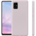 thumbnail image 2 of Galaxy A51 5G Case, Liquid Silicone Case Dual Layer Hybrid Hard PC Soft Silicone Gel Rubber Bumper Slim, Pink, 2 of 12