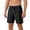 Black, variant on CQONEPT Mens Athletic Shorts Big and Tall Gym Pocket Shorts Quick Dry Lightweight Workout Basketball Drawstring Tennis Pant Black 3XL