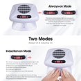 thumbnail image 4 of Secador de uñas Air Nail Dryer Gegong de 300 W, ventilador de uñas sincronizado, 4 of 7