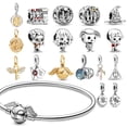 thumbnail image 2 of Pulsera Pandora charms de plata plateada harry potter charm cuentas pendant diy joyería Gao Jiahui unisex, 2 of 2