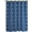 Geometric Indigo, variant on Extra Long Textured Fabric Shower Curtains 72" Width by 84" Length, Black Morocco Pearl Printed Bathroom Curtains Machine Washable