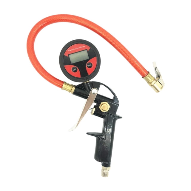 Medidor digital de presión de neumáticos, inflador de neumáticos de 0 a 150 PSI, comprobador de presión de neumáticos portátil universal para motocicl
