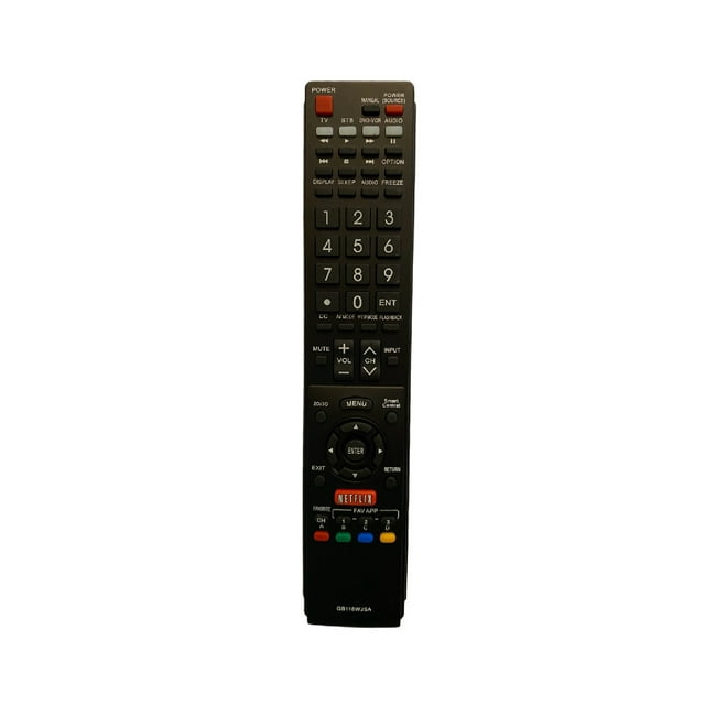 Control Remoto para Sharp Aquos Smart Tv 6b118wj Ga841wjsa SHARP Control Remoto para Sharp Aquos Smart Tv 6b118wj Ga841wjsa