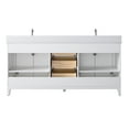 thumbnail image 6 of Vanity Art 72" Bathroom Vanity with Sink and Engineered Marble Top, Freestanding Storage Cabinet with 3 Drawers and 2 Shelves, 6 of 9