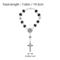 thumbnail image 4 of BRIGHTFUFU Pulsera de rosarios Pulsera de cuentas de oración Accesorio para colgar en el espejo retrovisor del coche, 4 of 7