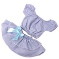 thumbnail image 2 of 2pcs 18Inch Plaid Suit Up Accesorio de ropa Macarena Trajes de muñecas americanas, 2 of 8