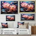 thumbnail image 4 of Designart "Unveiled Bliss In Lotus I" Lotus Canvas Prints, 4 of 7