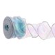 thumbnail image 1 of Cinta de Organza Iridiscente Uxcell, Cintas de Chiffon con Alambre Brillante, Hilo de Cola de Pez para Envolver Regalos en Gris, 1 of 6