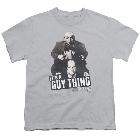 Three Stooges - Guy Thing - Youth Short Sleeve Shirt - X-Large