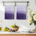 thumbnail image 3 of Purple Ombre Kitchen Towels Set of 2, Modern Abstract Art Ocean Oil Painting Absorbent Dish Towels for Kitchen, Microfiber Hand Towel, Quick Drying Tea Towel for Cleaning Decorative Dishcloths, 3 of 7